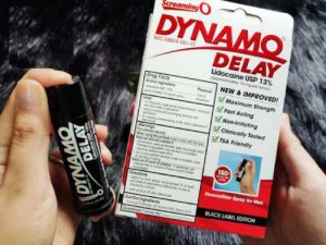 Chi tiết trị xuất tinh sớm Dynamo Delay Black Label Edition