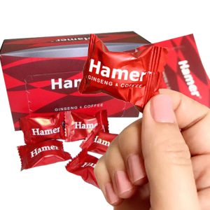 Viên ngậm nhân sâm Hammer hỗ trợ tăng cường sinh lý cho người dùng, được bán ở các hiệu thuốc, shop bao cao su, đồ chơi tình dục Viên ngậm Hamer là một loại kẹo nhân sâm tăng cường sinh lực cho đàn ông, Sản phẩm được sản xuất 100% từ thảo dược thiên nhiên nên rất an toàn đối với sức khỏe